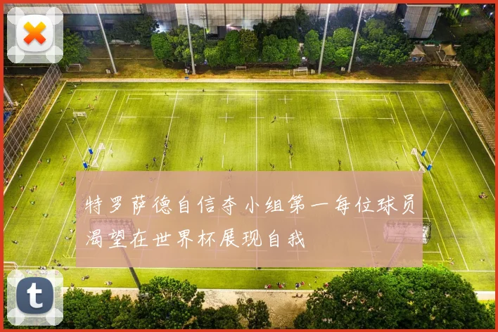 特罗萨德自信夺小组第一每位球员渴望在世界杯展现自我